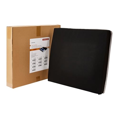 McKesson Seat Cushion for Wheelchairs and Office Chair, Foam/Gel, 20 in x 18 in x 3 in, 4 Count - size: 20x18x3 Inch (Pack of 4)