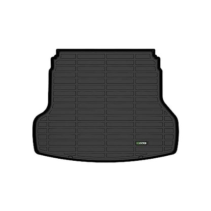 HAFIDI® Cargo Liner Fit for 2019-2024 Kia Forte丨S丨EX丨FE丨LX丨LXS丨GT丨GT-Line丨All Weather TPE Automotive Trunk Mat Custom Accessories - Black - style: 2) For Forte 2019-2024 Cargo Liner