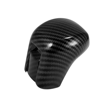 Gear Shift Knob Cover Automatic Transmission Lever Trim for Honda Civic 10th Gen 2016 2017 2018 2019 2020 2021 ABS Carbon Fiber Pattern Black Durable Material