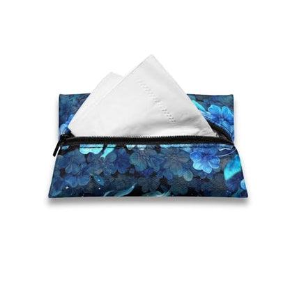 Fabric Purse, 1 Pieces Tissue Packs Rusable Mini Car Tissue Organizer Stylish Prints for Women Men Cat - color: Cat