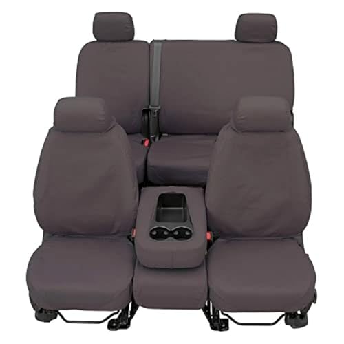 Covercraft SS2412PCGY Gray Bucket Seat Cover for Ford F150 '09 , Grey