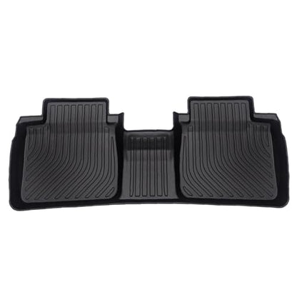 All-Weather TPE Rubber Floor Mats Compatible with 2015 2016 2017 Toyota Camry, Custom Fit Full Car Carpet Liners Set (Black)