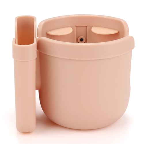 Accmor Stroller Cup Holder with Phone Holder, Bike Cup Holder, Universal Cup Holder for Uppababy Nuna Doona Strollers, 2-in-1 Cup Holder for Walker, Wheelchair, Scooter - color: All Pink