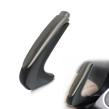 Parking Brake Handle Grip, Emergency Brake Parking Handle Cover Comfortable Handbrake Protector Cover Compatible with Honda Civic 2006-2011 47115-SNA-A82ZA - color: silver
