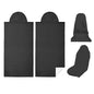 Car Seat Towel Cover After Gym, Car Seat Cover Towel – Sweatproof, Washable, Non-Slip Cover for Cars, SUVs (2 Pack, Black) - color: Black