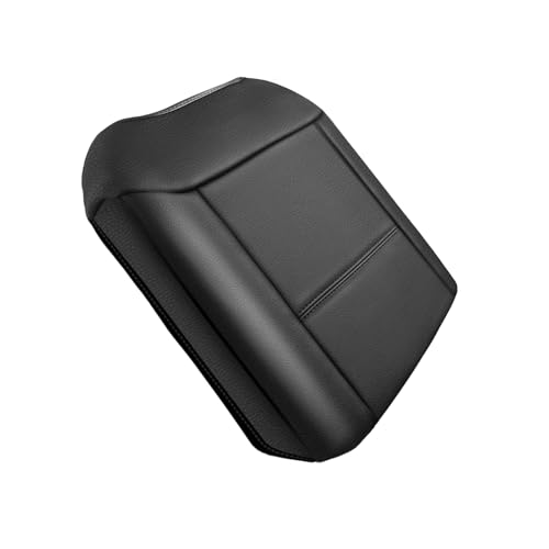 Center Console Armrest Cover Fit for Ford F250 F350 F450 2023-2025 2026 Super Duty Accessories, Comfort Armrest Pad Console Lid Cushion Vegan Leather 1-Inch Extra Thick(BucketSeat ONLY) - size: 4) 23+ |F250/F350/F450| Bucket Seat, +Thick