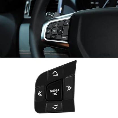 TTCR-II Compatible with Discovery Sport Steering Wheel Button 2015-2019, Left Side Steering Wheel Switch Button Replacement for Jaguar XE 2017-2019 and XF 2016-2020. (LR095537, LR095540) - size: Left Side