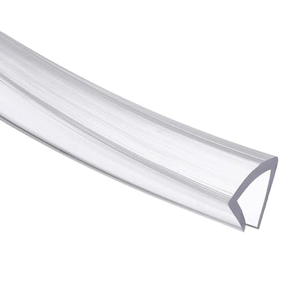 uxcell Clear Edge Trim, 9.8Ft Silicone U Channel Edge Protector, Edges Guards Fits 13/32"-7/16" for Car Doors Sheet Metal Parts (9/16" W x 15/32" H) - size: 9.8Ft x 9/16" x 15/32", Fits 13/32"-7/16"