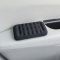 Elbow Rest Pads for Car, 2-Pack Memory Foam Armrest Cushions (5.1 x 2.6 in) for Door Armrest & Center Console, Slim Profile, High-Density Memory Foam, Non-Slip, Includes 4 Adhesive Hook & Loop Strips