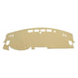 Dash Cover for Nissan Altima 2019-2025 No Hud Dashboard Cover Car Interior Anti-Slip/Anti Dust Polyester Beige 1 Pcs - color: Beige
