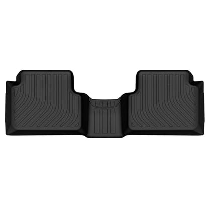 All Weather Rubber Car Floor Mats Compatible with 2021-2025 Ford Bronco Sport/2022-2025 Ford Maverick, Car Mat Full Set with Raised Edge, Odorless, Easy to Install, Non-Slip Surface, No Need Trimming - size: 2021-2023 Bronco Sport/Maverick