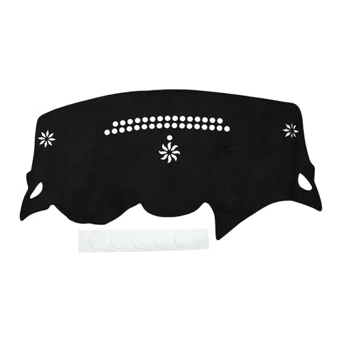Dash Cover for Chevrolet Cruze 2016-2021 Non-Slip Dashboard Cover Mat Black 1Pcs Sun Protection Sunshield Heat Shield UV Protect