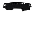 Dashboard Cover Suitable for Toyota 4Runner 2010-2024 Car Dashboard Cover Sun Visor Mat Non-Slip Polyester Dashboard Accessories (Black) - size: 2010-2024 For Toyota 4Runner
