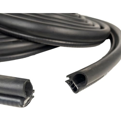 Left Right Cab Door Seal Weatherstrip Kit 5130971 Compatible with Chevrolet GMC 2000-2006 Silverado Sierra 1500 2500 3500 HD Classic X-Cab Heavy Duty Pickup Truck RH LH Engine 4 Door Extended