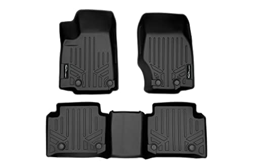 SMARTLINER All Weather Custom Fit 2 Row Floor Mat Liner Set Compatible with 2022-2025 Jeep Grand Cherokee 4xe