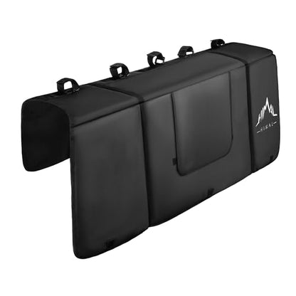 Himal Outdoors Tailgate Pad for Mountain Bike, Tailgate Protection Pad with Tool Pockets, Fits Most Truck Carries Up to 5 Bikes - color: Small for 5 bikes