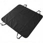 Dog Car Seat Cover for Pets - 100% Waterproof 600D Oxford Heavy Duty Hammock Style Scratch Proof Non Slip Back Seat Protector with Side Flaps, Fits Cars Trucks SUVs, Black