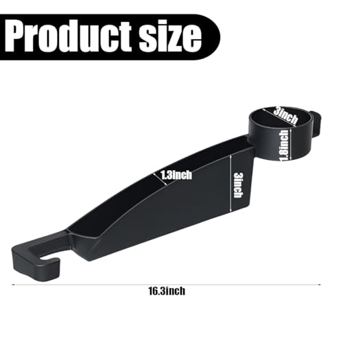 2PCS Car Seat Gap Filler, Multifunctional Vehicle Seat Side Gap Plug Blocker with Cup Holder & Storage Slot, No Drop Automotive Console Crevice Stopper, Universal for Truck SUV Van (Black) - color: Black