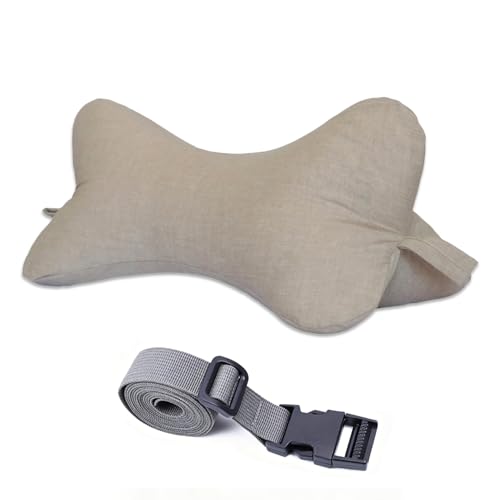 Neck & Cervical Pillows Dog Bone Shaped Travel Neck Pillows With Washable Removable Cover Have Loops On Either End For Car Bus Truck Driving Comfort Head Rest Support Neck Chiropractic Pillow ( Color - color: E