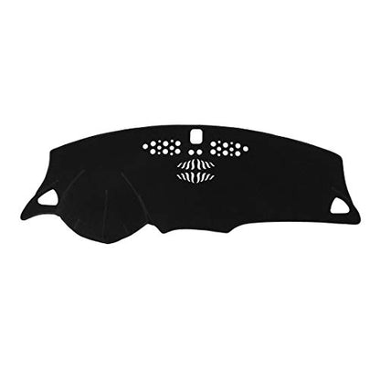 X AUTOHAUX Car Dashboard Cover Nonslip Black Pad for Chevrolet Malibu 2016-2018
