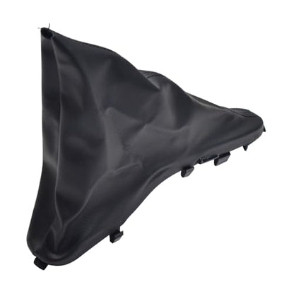 Leather Hand Brake Boot Cover for Mini Cooper R50 R52 R53 2001-2008 | Parking Brake Gaiter Replacement (Black) - color: Hand Brake