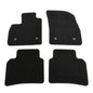 IKON MOTORSPORTS, Nylon Car Floor Mats Compatible with 2021-2025 Buick Envision, OE Fitment Style Black Driver Passenger Car Carpets, Front Rear 4PCS Full Set