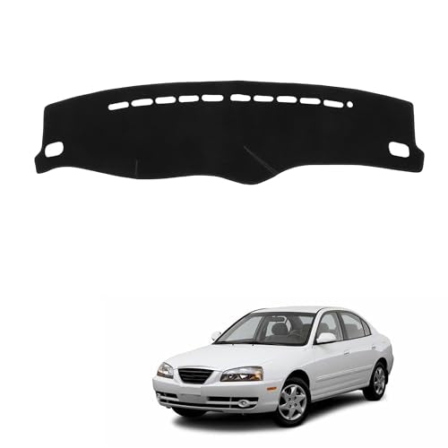 Dash Cover for Hyundai Elantra 2001 2002 2003 2004 2005 2006 Dashboard Cover Mat, Sunshade Non-Slip Center Console Sunshield Protector Mat Pad - size: Hyundai Elantra 2001-2006