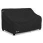 ANartcle 2-Seater Patio Loveseat Cover,58W x 32.5D x 31H Inches Outdoor Couch Cover,100% Waterproof Heavy Duty Patio Sofa Covers,Patio Furniture Covers,Black - color: Sofa-Black, size: 58"W x 33"D x 31"H