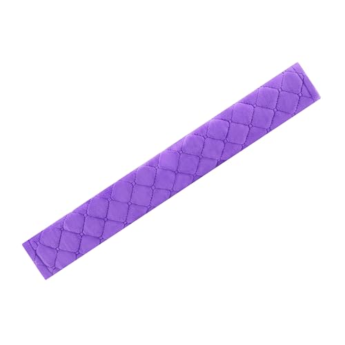 Soft Automotive Seat Belt Cover Seatbelt Shoulder Pad Neck Protector Cushions Universal Fit SUV Trucks Backpack Violet Extra Long 15.7in - color: Purple, size: 15.7in-1pc