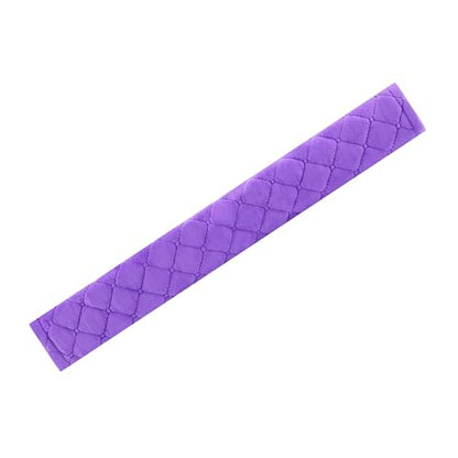 Soft Automotive Seat Belt Cover Seatbelt Shoulder Pad Neck Protector Cushions Universal Fit SUV Trucks Backpack Violet Extra Long 15.7in - color: Purple, size: 15.7in-1pc