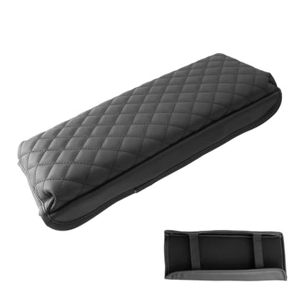 SXCY for 2025 2026 Toyota Prius Armrest Cover Pad for 2023-2026 Toyota Prius Accessories 2023 2024 2025 2026 Prius Center Console Cover w/Soft Cotton Cushion (Added-Pad w/Side Pockets) - color: 2023-2026 Prius Add Pad