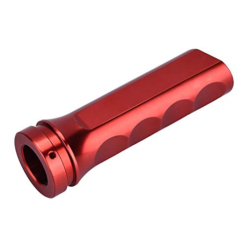 Handbrake Cover,Universal Auto Car Aluminum Emergency HandBrake Cover Handle Protector Hand Brake Sleeve(Red)