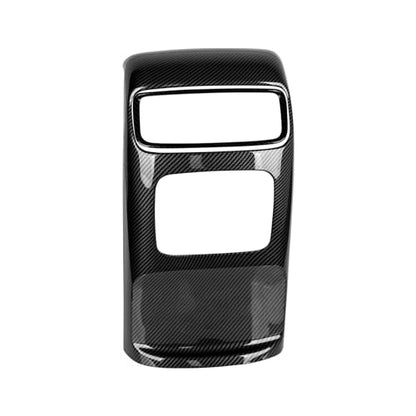Rear Air Vent Outlet Decals for Honda CR-V 2017 2018 2019 2020 2021 2022 Accessories CRV ABS Carbon Fiber Interior Stickers - color: Rear Air Vent Outlet