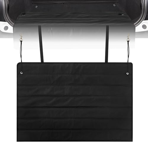 Large Rear Bumper Protector for Cars 36 x 25 Inch Bumper Guard Foldable Protective Mat Dog Blanket Cargo Liner Preventing Scratches While Unloading and Loading for SUV Van Truck Vehicle - size: 36 x 25 Inches