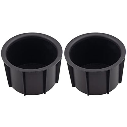 Cup Holder Insert Compatible with Toyota FJ Cruiser 2007-2014 Replaces OEM 55616-35010 2PC