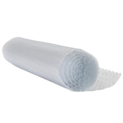 Pet Carpet Protector - Doorway Damage Deterrent and Scratch-Stopper for Cats, Dogs, and Pets, Heavy-Duty PVC Runner, Cut to Fit, Clear, 15 Inches x 48 Inches, Made in The USA - size: 1'3" x 4' (Rectangular)