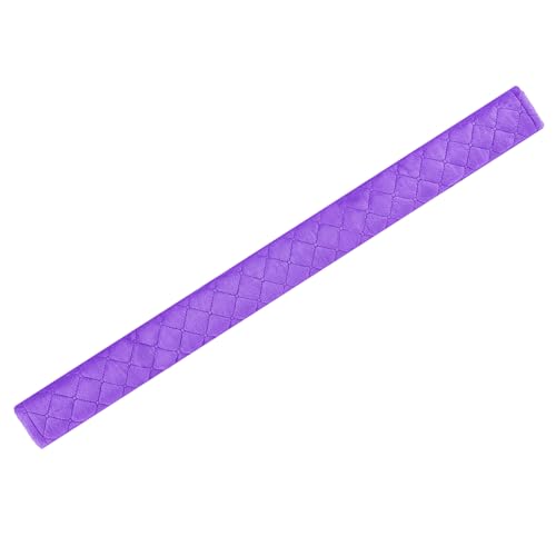 Amooca Soft Automotive Seat Belt Cover Seatbelt Shoulder Pad Neck Protector Cushions Universal Fit SUV Trucks Backpack Violet Extra Long 25.6in - color: Purple, size: 25.6in-1pc