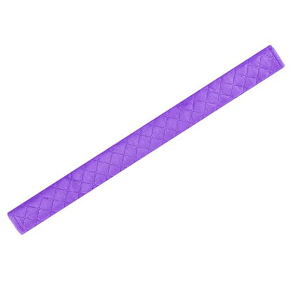 Amooca Soft Automotive Seat Belt Cover Seatbelt Shoulder Pad Neck Protector Cushions Universal Fit SUV Trucks Backpack Violet Extra Long 25.6in - color: Purple, size: 25.6in-1pc