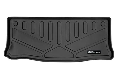 SMARTLINER All Weather Custom Fit Rear Cargo Well Liner Compatible with 2017-2020 Tesla Model S - color: Tesla Model S 2017 - 2020