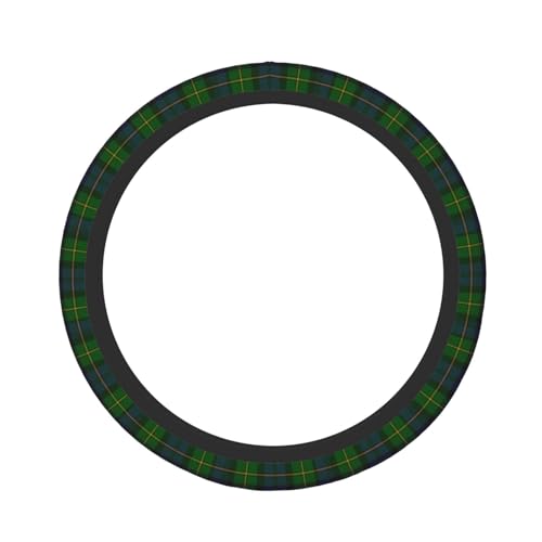 Thickened Elastic Steering Wheel Cover, Gordon Clan Tartan Plaid Ultra, Soft, Breathable, Fit for Cars, SUVs, Trucks, Stylish Comfortable Grip - color: Gordon Clan Tartan Plaid
