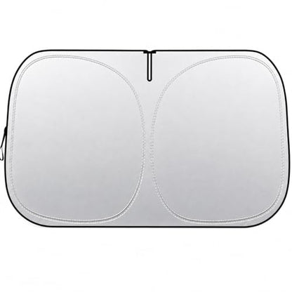 Windshield Sun Shade for Chevy Silverado 1500 2019-2026, Silverado 2500HD 3500HD 2020-2026 Accessories, Custom Fit Foldable Front Window Sunshade Visor, UV Heat Protection Interior Cover. - size: for Chevrolet Silverado 1500 2019-present