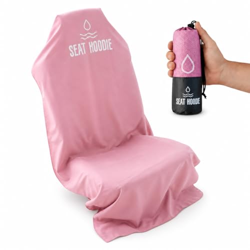 Car Seat Towel | Premium Microfiber Towel Seat Covers for Cars | Universal Fit & Machine Washable | Portable Car Seat Towel Cover After Gym, Yoga, Beach Light Pink - color: Light Pink