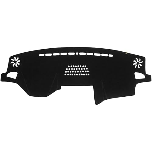 Dashboard Cover Dash Mat Fit for Su-baru Outback 2019-2015 (for B15 Body Code,Without HUD Models),Car Dash Board Mat Anti-Glare Carpet,Non-Slip Pad Sunshield Protector (Black) - color: Black, size: Fit 15-19 Outback - (Black)