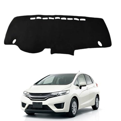Dashboard Mat Cover for Honda Fit 2009-2013 Nonslip Center Console Sunshield Glare UV Rays Protector Accessories - size: Honda Fit 2009-2013