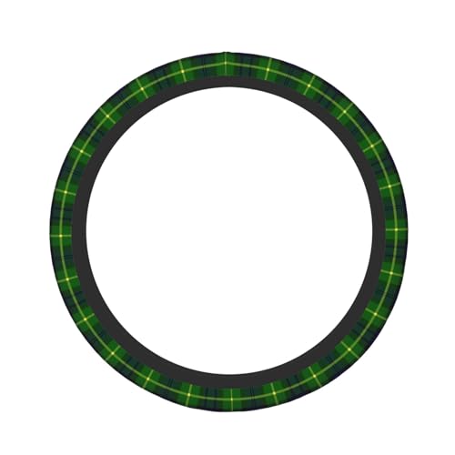 Thickened Elastic Steering Wheel Cover, Gordon Scottish Plaid Printed Tartan Ultra, Soft, Breathable, Fit for Cars, SUVs, Trucks, Stylish Comfortable Grip - color: Gordon Scottish Plaid Printed Tartan