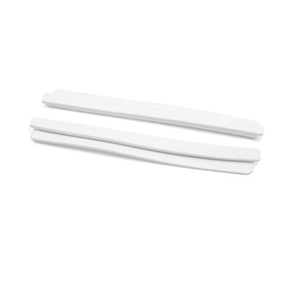 uxcell 8pcs White Plastic Car Body Door Side Edge Anti-Collision Guard Protective Strip - color: White