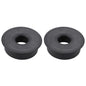 2PCS Center Console Cup Holder Insert Mat, Diameter at 3.11 inch, Height at 0.9 inch, for Deep Cup Holders Smaller Drink Shorter Cups and More