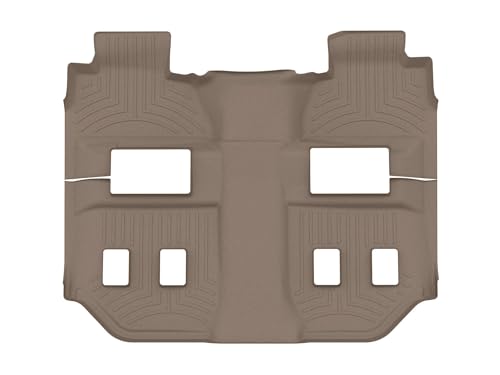 WeatherTech Custom Fit FloorLiners for Chevrolet Suburban, Yukon XL, Suburban - 2nd/3rd Row (456073), Tan