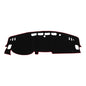 Dash Cover for Nissan Altima 2019-2025 No Hud Dashboard Cover Car Interior Anti-Slip/Anti Dust Polyester Black with Red Edge 1 Pcs - color: Black with Red Edge