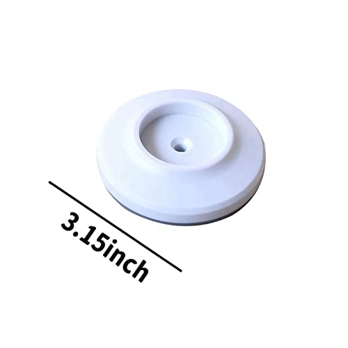 4 Pcs Baby Gate Extension Safety Baby Gate Wall Protector No Drill Wall Protector for Stairs Wall Saver for Baby, Pet, Stair, Door, Wall Surface Safety (Round)